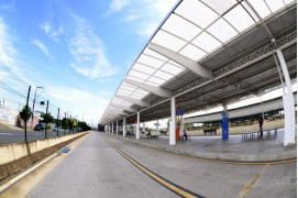 Prefeitura conclui reforma da cobertura do Terminal Pauliceia